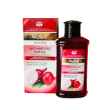 🧅 Wellice Onion Anti-Hair Loss Hair Oil – 150ml 🧅 – Control Hair Fall & Dandruff