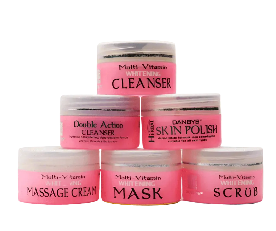 ✨ Danbys Multi-Vitamin Whitening Facial Set – The Ultimate Beach-Glow Secret ✨
