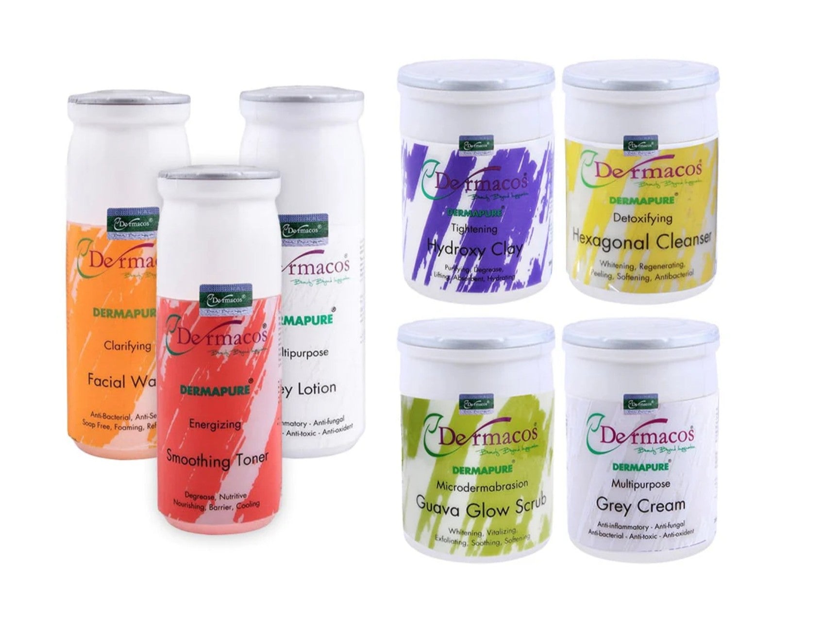 ✨ Dermacos Dermapure Facial Kit – Professional Glow System ✨